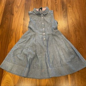 Size 10 Milly Minis Chambray Sundress